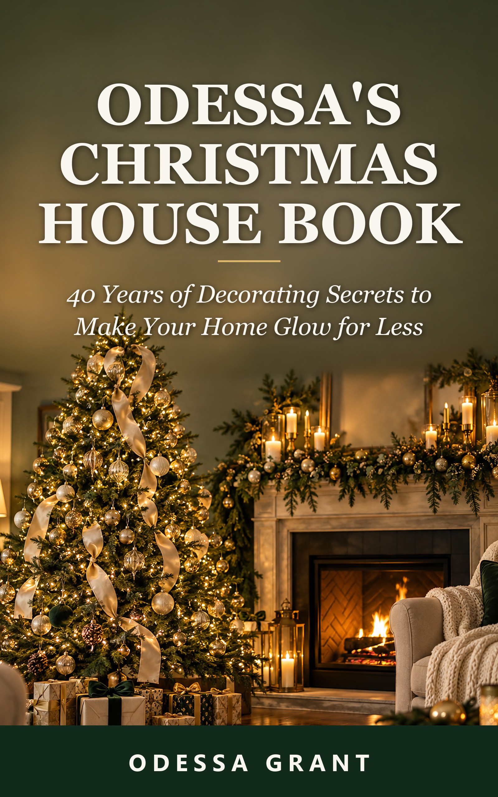 Odessa's Christmas House Book by Odessa Grant, book cover